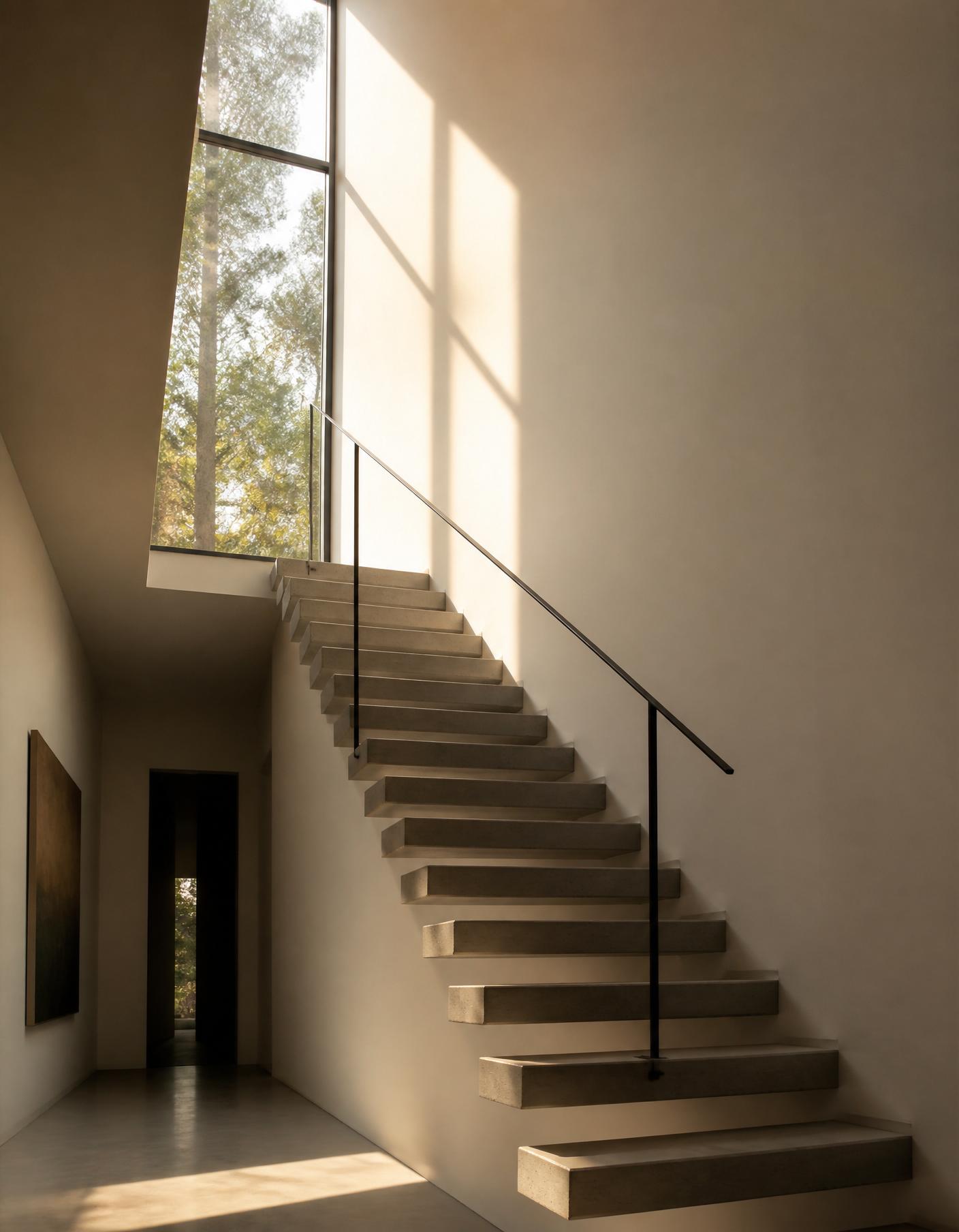 On the Floating Stair